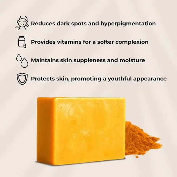 Săpunul iluminator cu turmeric