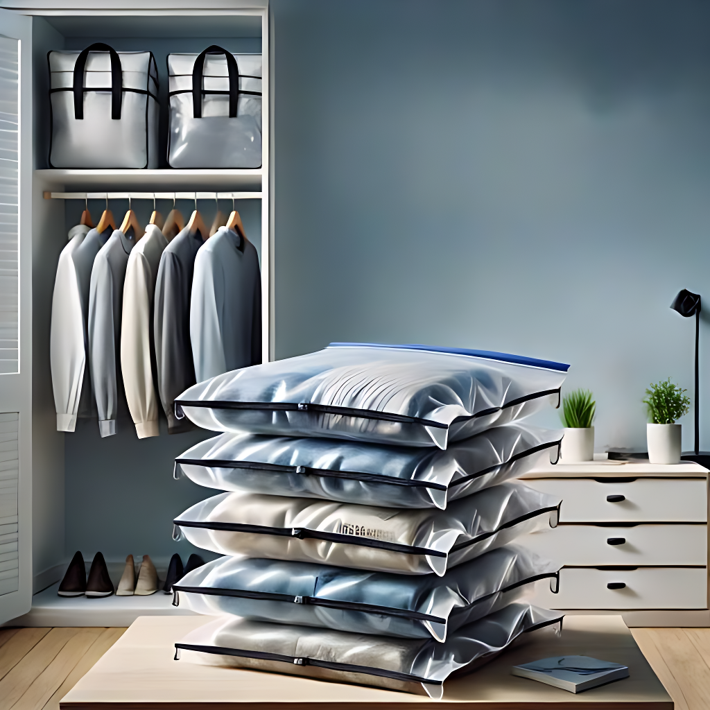 Set 5 Saci de Vid pentru Depozitare