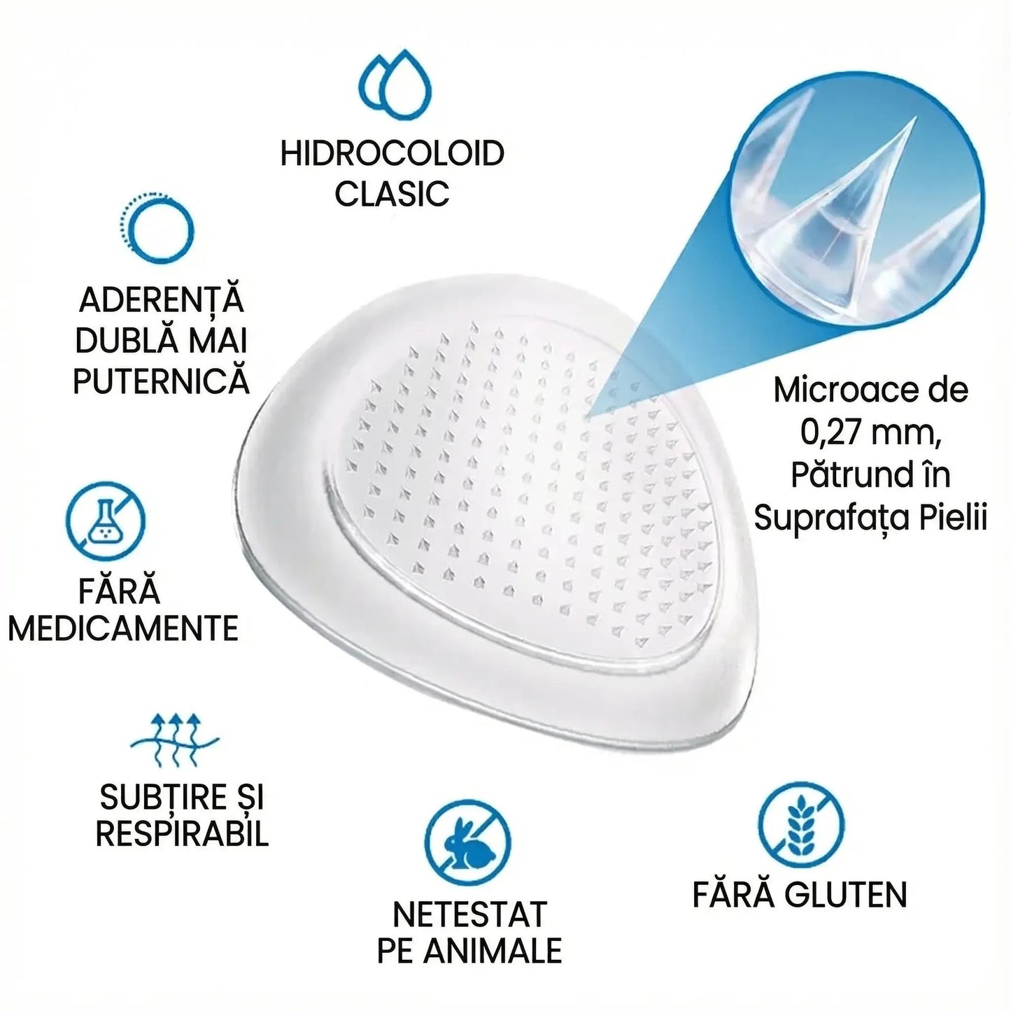 Plasturi cu Nano Microace 10-în-1