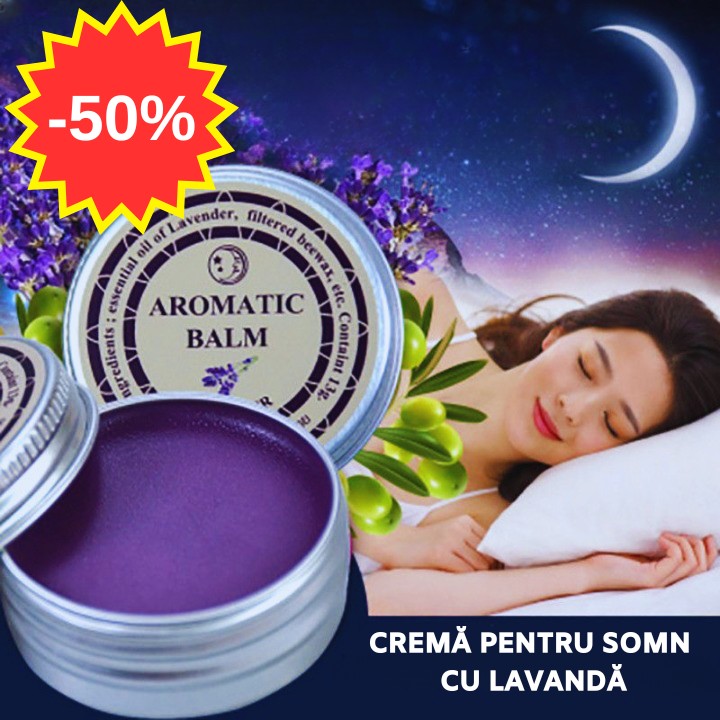 Crema cu lavanda pentru insomnii