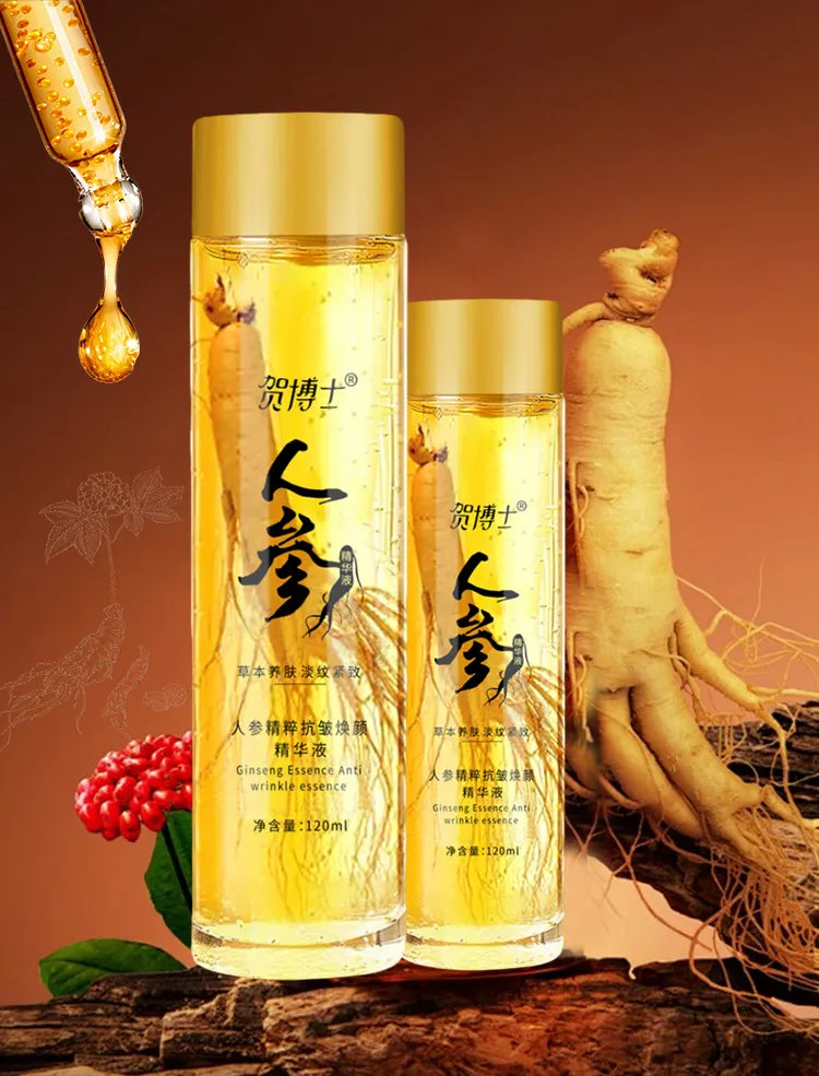 Esență Revitalizantă cu Ginseng - Hidratantă și Anti-Rid