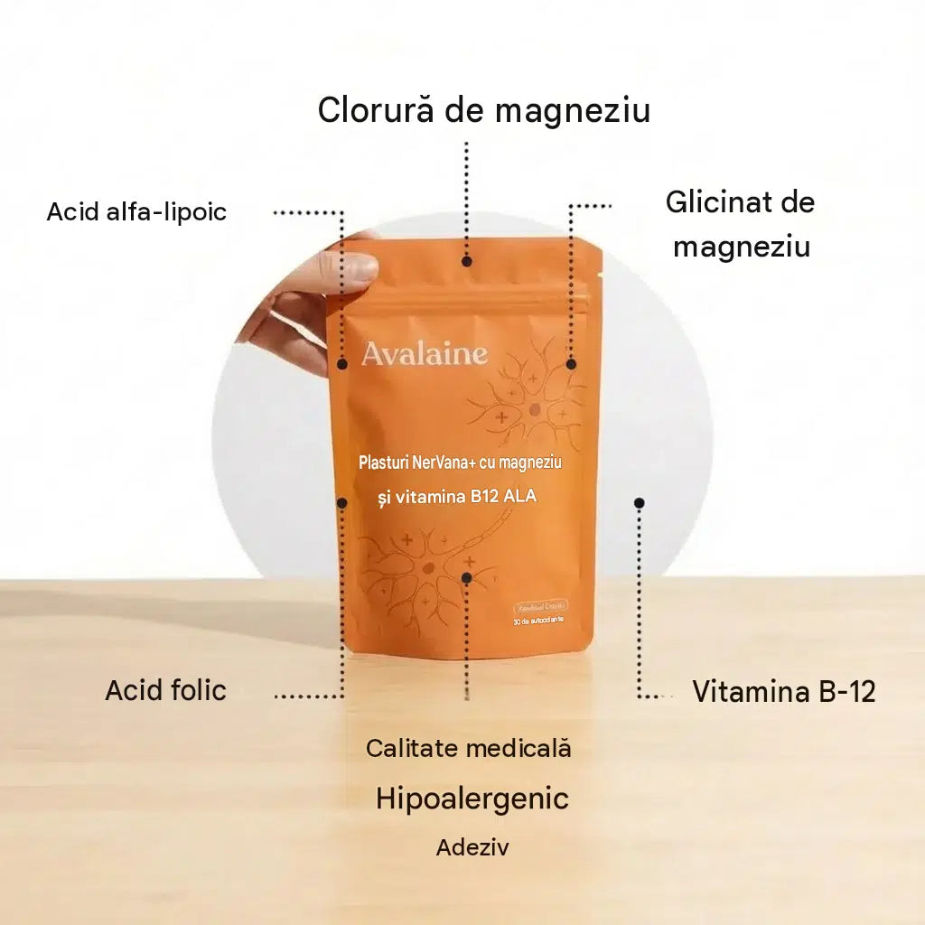 Set 30 Plasturi cu Magneziu