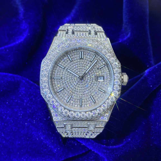 Ceas Royale Iced Cu Diamante False