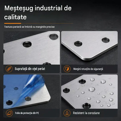 Kit de ranforsare balamale cu placă de fixare 5+5 Gratis