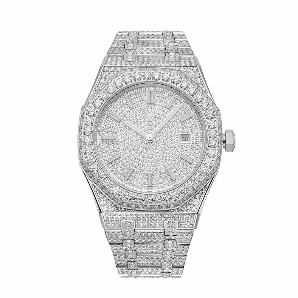 Ceas Royale Iced Cu Diamante False